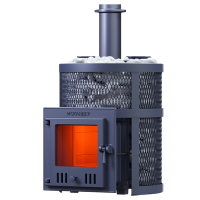 Чугунная печь для бани Искандер ЗК 25 (M) Ураган